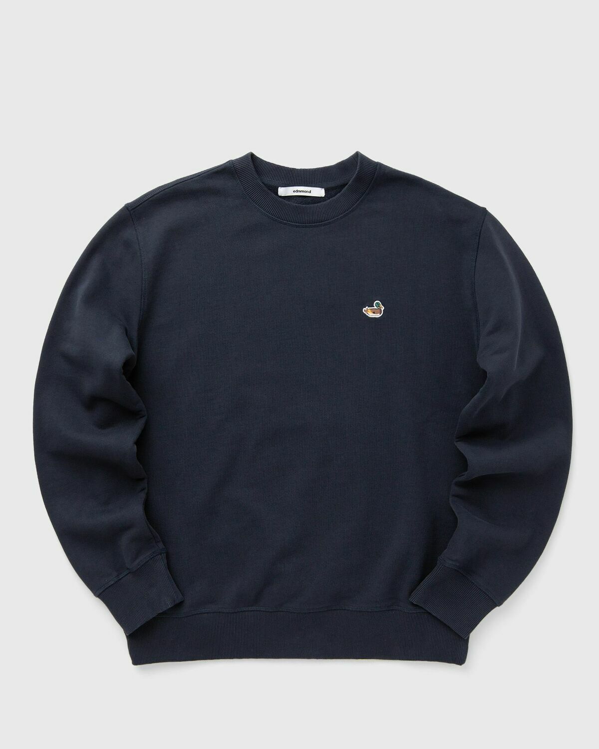 Edmmond Studios DUCK PATCH Blue Mens Sweatshirt