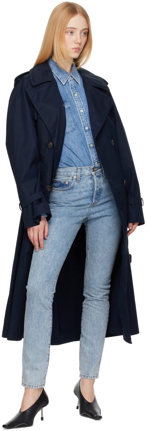 WARDROBE.NYC Blue Denim Jeans