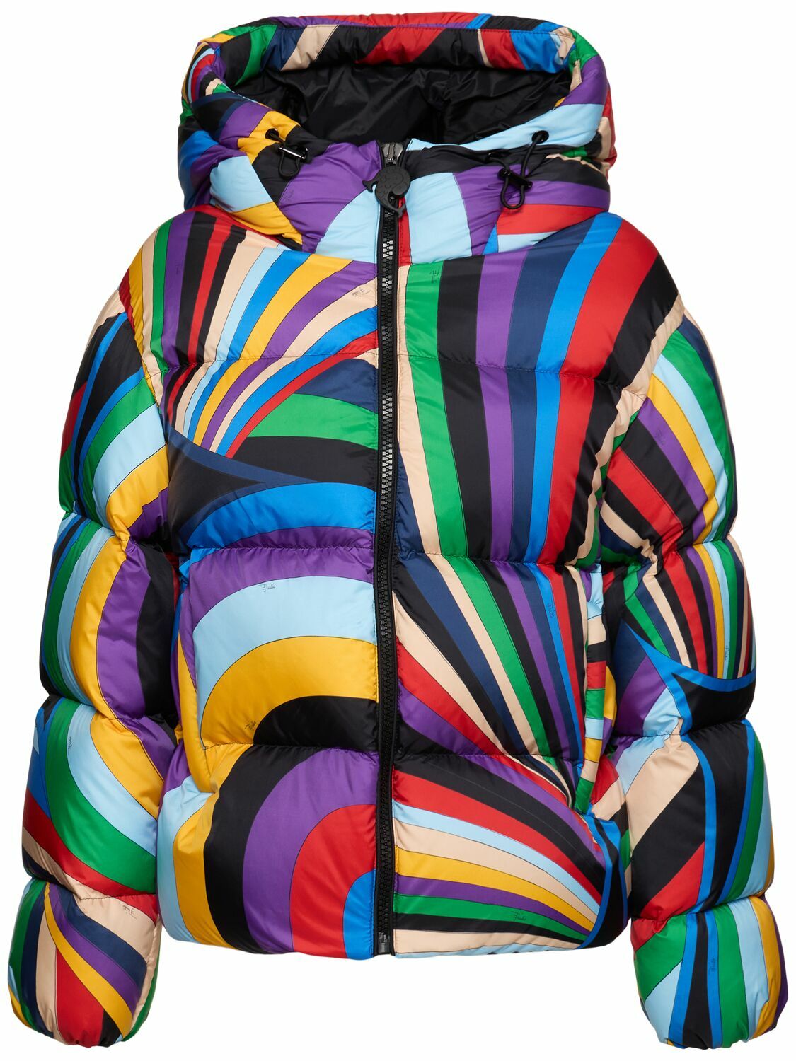 PUCCI Iride-Print Puffer Jacket Emilio Pucci