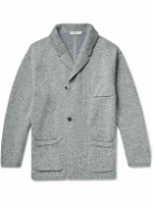 Inis Meáin - Unstructured Donegal Merino Wool and Cashmere-Blend Blazer - Blue