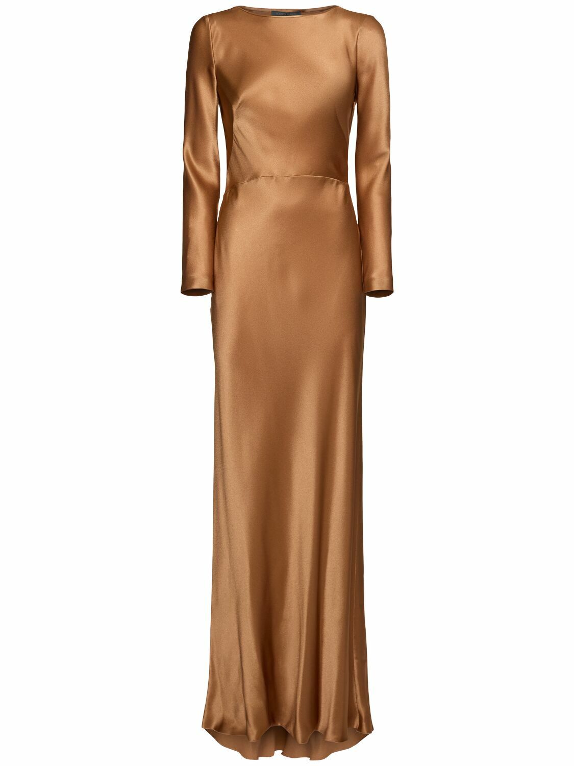 【関税込み】A FERRETTI Satin dress Satin dress with cut-out Cocktail | Alberta Ferretti