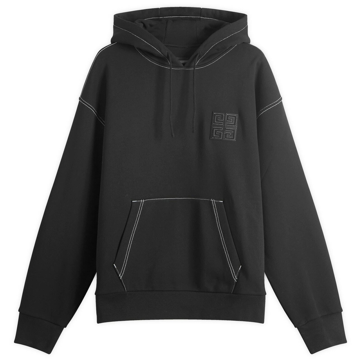 Givenchy Black Fun Washed Hoodie Givenchy