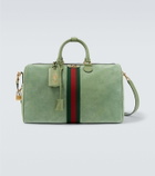Gucci Gucci Savoy Medium suede duffel bag