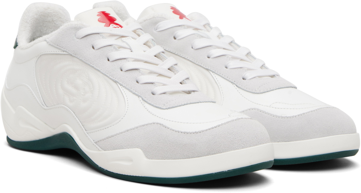 Casablanca White Squash Indoor Sneakers