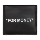 Off-White Black Quote Wallet