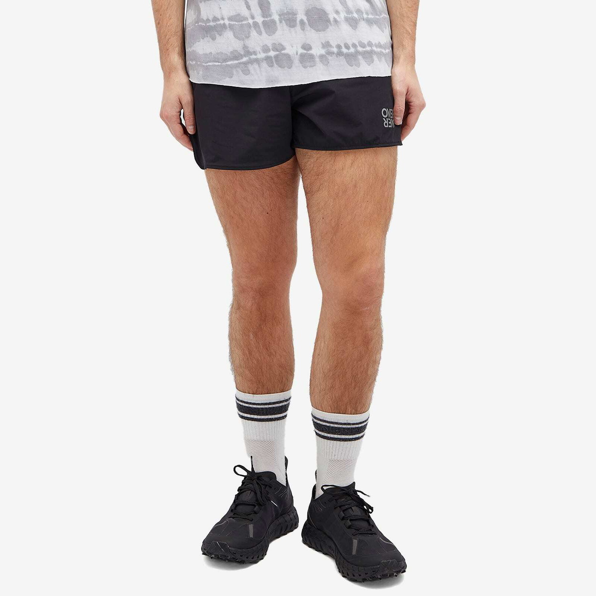 Over Over Men's 4" Track Short in Black