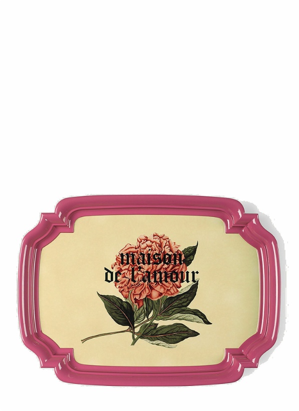 Photo: Maison De L'Amour Tray in Pink