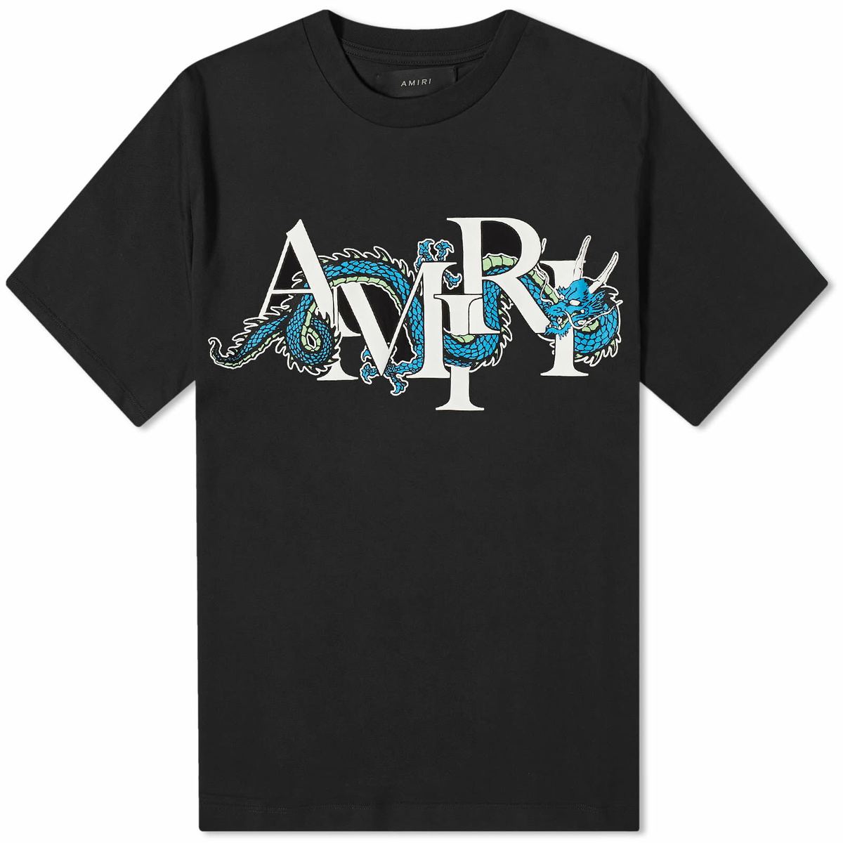 希少【AMIRI】Chinese New Year ドラゴン Tシャツ AMIRI Men's CNY Dragon T-Shirt in Black Amiri