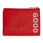 PS by Paul Smith Red Good Zip Card Holder