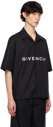 Givenchy Black Boxy-Fit Shirt