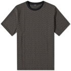 Balmain Men's Monogram Oversized T-Shirt in Grey/Black