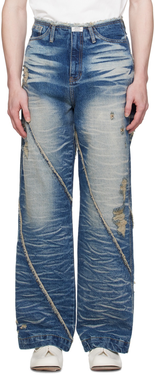 Photo: ADER error Blue Ely Jeans