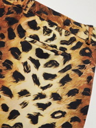 Endless Joy - Straight-Leg Leopard-Print TENCEL-Blend Trousers - Animal print