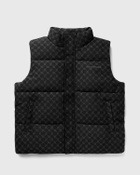 Daily Paper PONDO COTTON MONOGRAM BODYWARMER Black Mens Vest