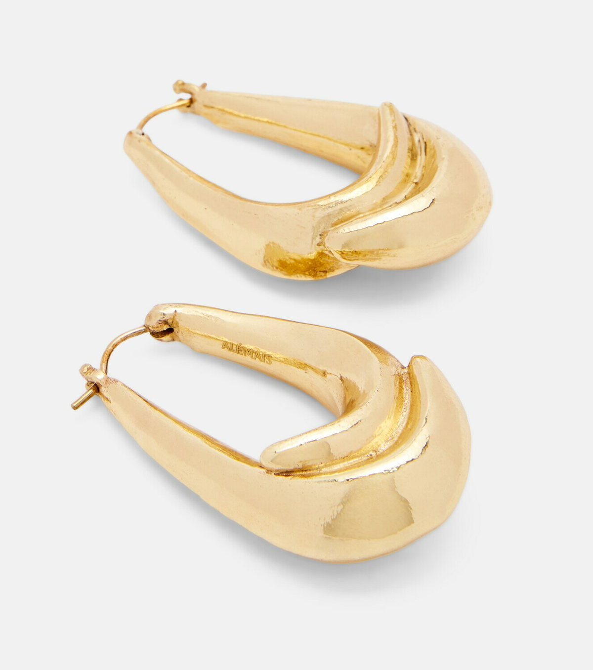 Alémais Atomic hoop earrings