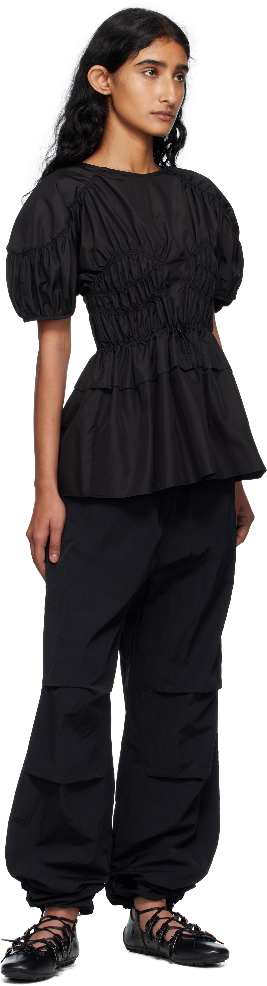 Cecilie Bahnsen Black Brooks Trousers
