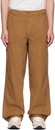 Nike Brown Double Panel Trousers