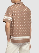 MONCLER Monogram Printed Cotton Shirt