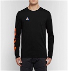 Nike - ACG Logo-Print Cotton-Blend Jersey T-Shirt - Men - Black