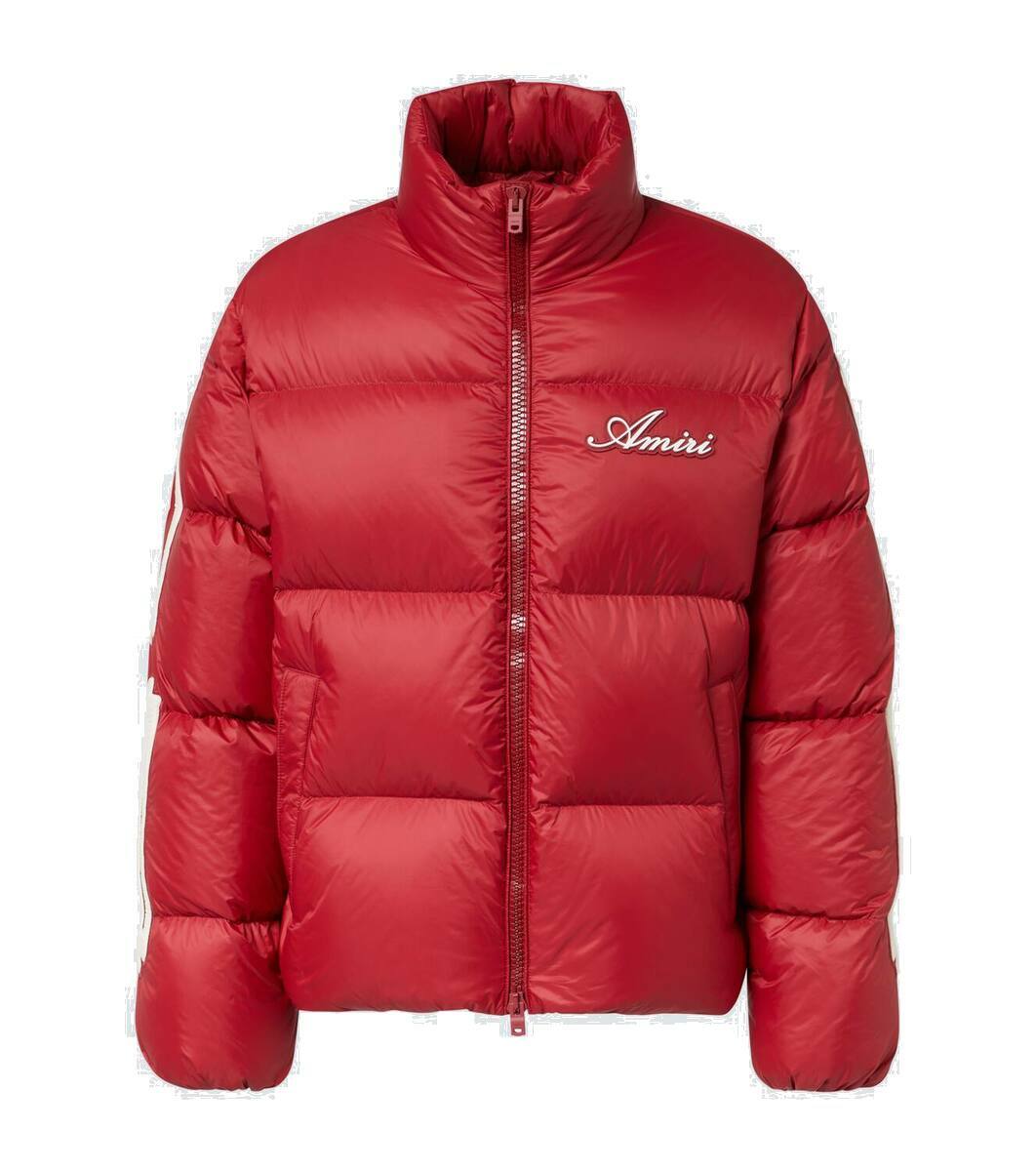 AMIRI Black MA Quad Jacquard Down Jacket Amiri