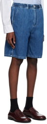 Marni Blue Lightweight Denim Shorts