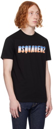 Dsquared2 Black Glitter T-Shirt