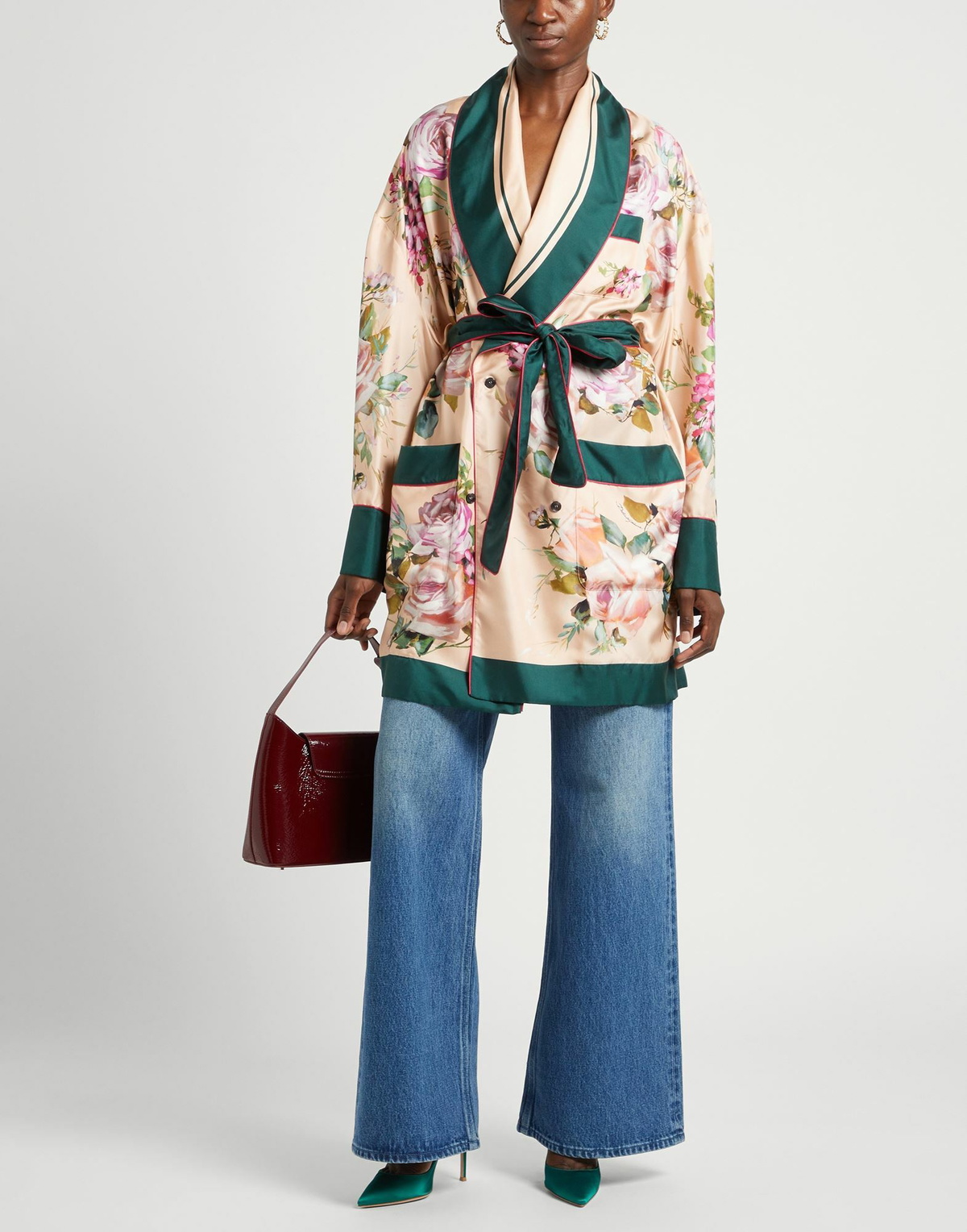 Dolce & gabbana Womens Overcoat & Trench Coat Blush