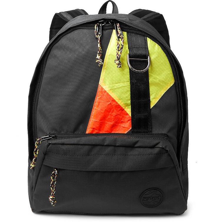 Photo: Sealand Gear - Archie Ripstop, Nylon-Canvas and Spinnaker Backpack - Black