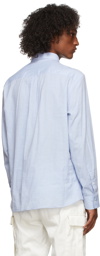 Brunello Cucinelli Blue Oxford Shirt