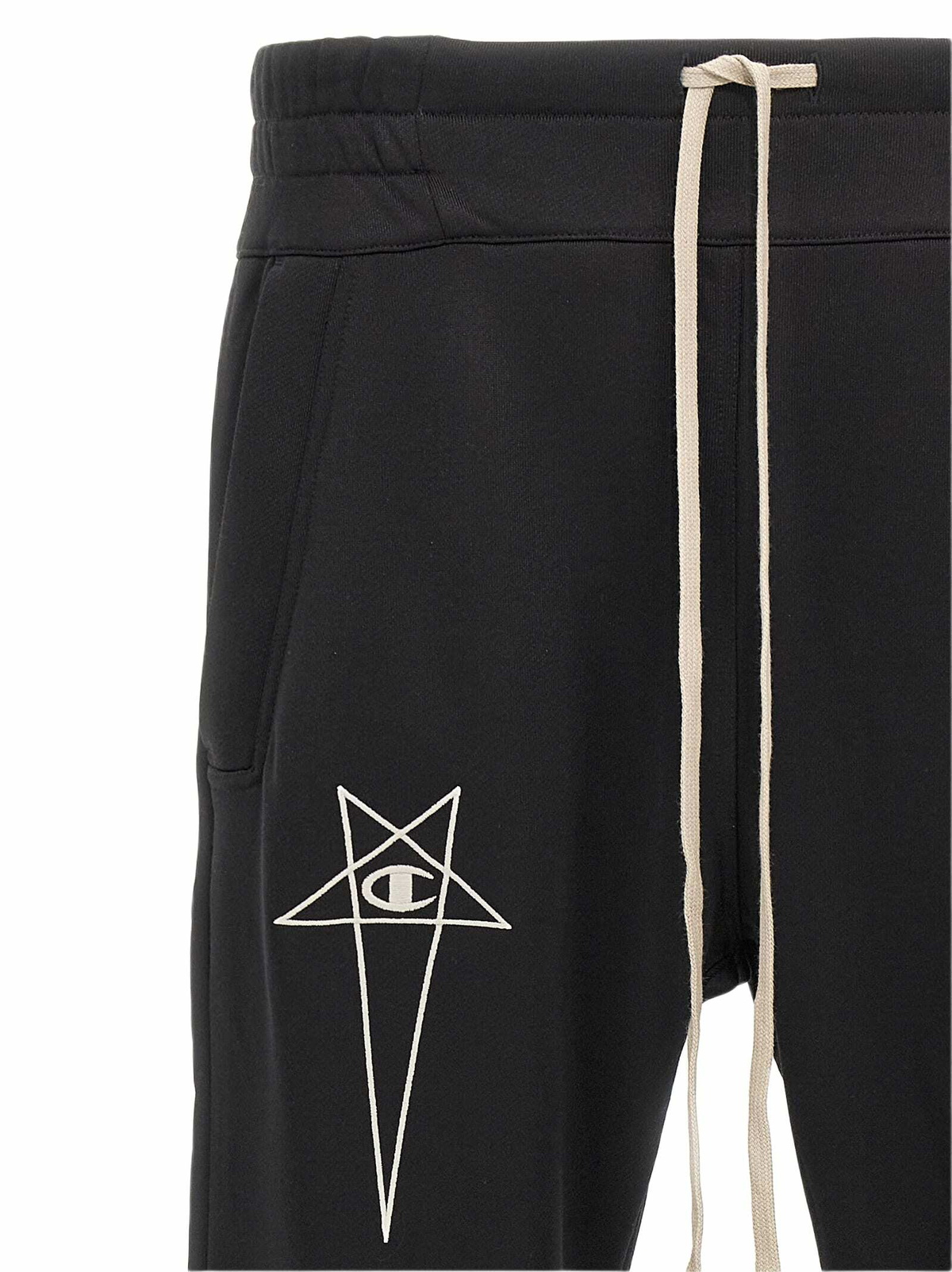 ◆送料・関税込み◆RICK OWENS Joggers Champion X Rick Owens Rick Owens X Champion Joggers Black Sweatpants Rick Owens