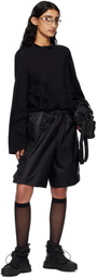 Cecilie Bahnsen The North Face x Cecilie Bahnsen Black Nylon Shorts