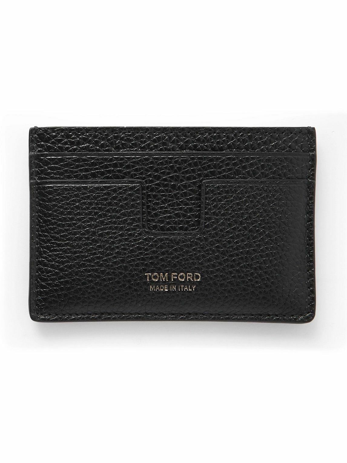 TOM FORD - Full-Grain Leather Cardholder TOM FORD