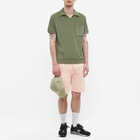 A.P.C. Men's Item Jersey Short in Peach