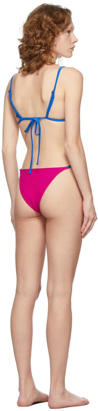 Marshall Columbia Ssense Exclusive Pink Contrast Ties Bikini Marshall Columbia 