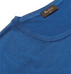 Berluti - Slim-Fit Virgin Wool Sweater - Men - Blue