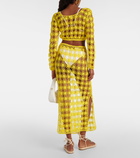 Anna Kosturova Bella crochet cotton crop top