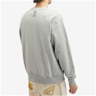 Billionaire Boys Club Men's Camo Arch Logo Sweatshirt in Heather Grey