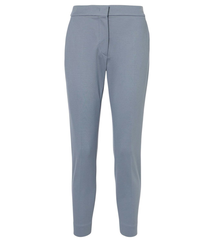 Photo: Max Mara Pegno jersey cropped pants