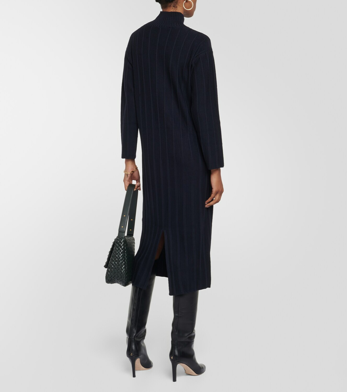 【Max Mara】 Leisure Arezzoウールミディドレス Max Mara Leisure Arezzo wool midi dress Max Mara