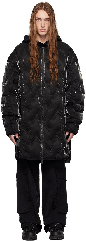 Photo: A. A. Spectrum Black Blankers Down Jacket