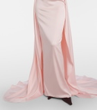 Vivienne Westwood Nova Grace draped asymmetric gown