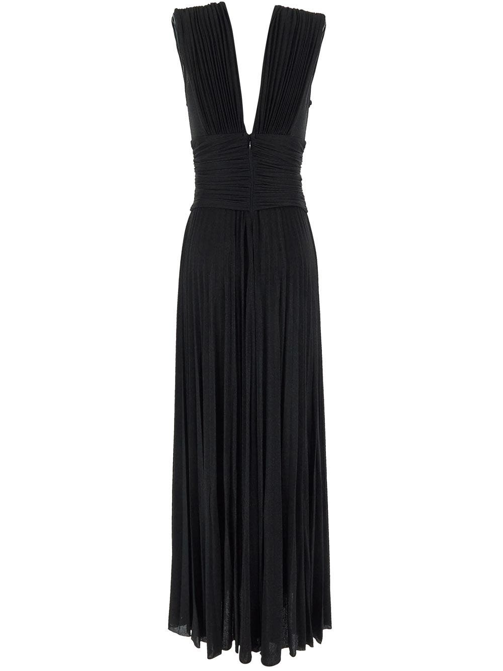Elisabetta Franchi - Long Model with Bodice - Black - Dress