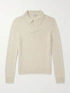 Gabriela Hearst - Aled Cashmere Polo Shirt - Neutrals