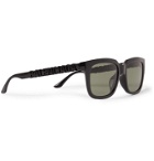 Balenciaga - Square-Frame Logo-Detailed Acetate Sunglasses - Black