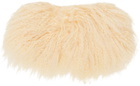 Cawley Off-White Shearling Collar