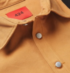 424 - Oversized Colour-Block Denim Shirt - Multi