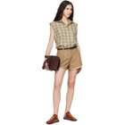 Marni Brown Croc-Effect Leather Softy Soccer Slip-On Sneakers