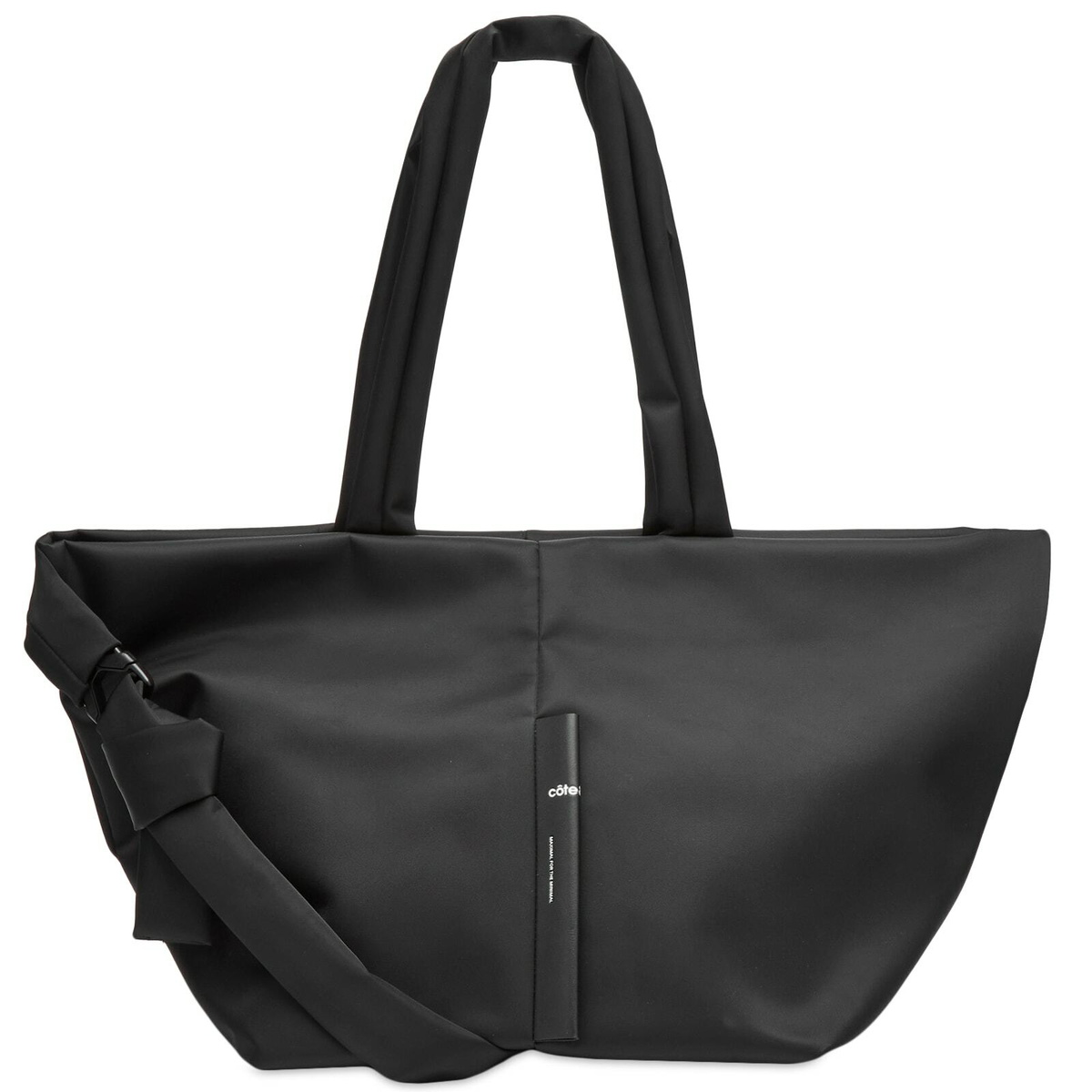 Cote&Ciel Amu Sleek Tote Bag in Black 