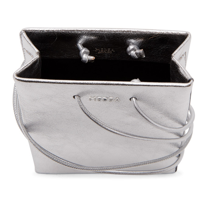 Medea Silver Long Strap Short Bag Medea