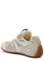 Axel Arigato Slow Runner Panelled Mesh Sneakers Ivory